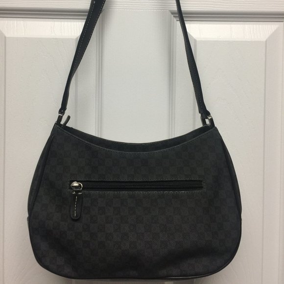 🌺Liz Claiborne Multi Compartment Black/Gray Purse - Picture 2 of 13